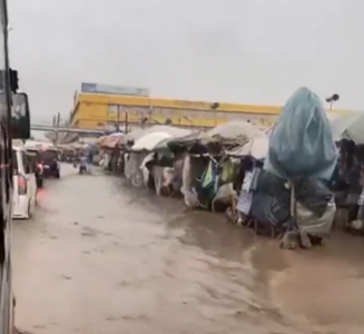 Heavy downpour leaves Kaneshie, other parts of Accra flooded