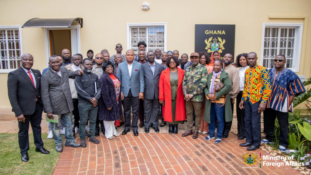 Photos: Ablakwa meets Ghanaian community...
