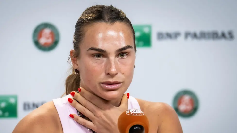 Sabalenka cuts media short as French Open...