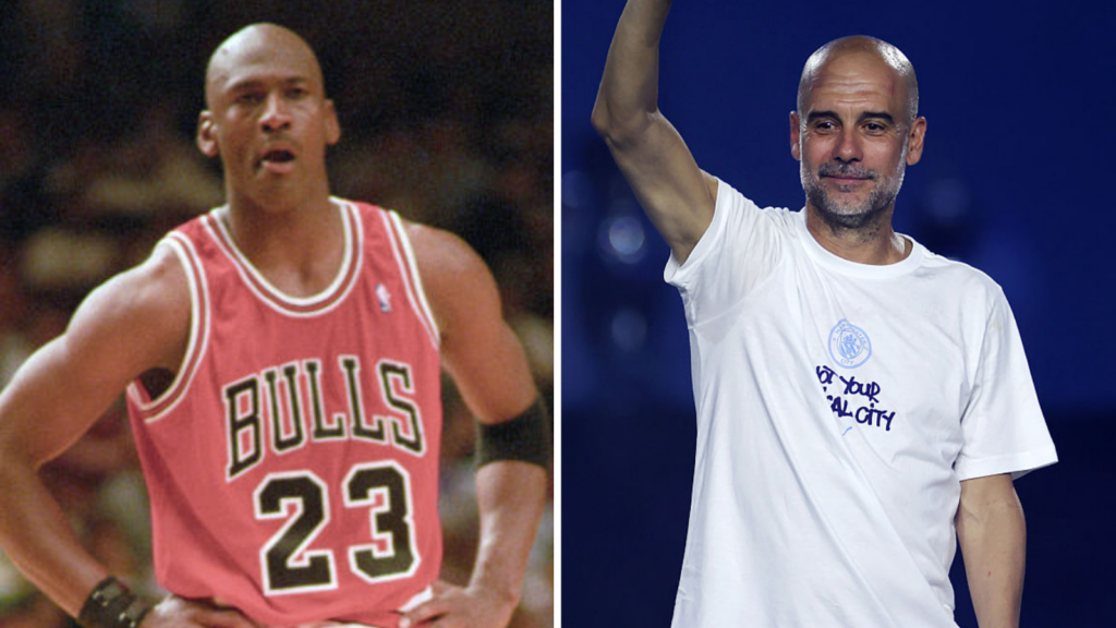 Jordan leads star names at Guardiola...