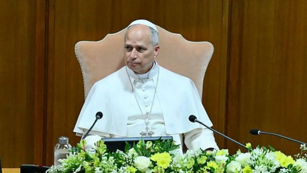Pope Leo says AI must be ‘disarmed’ in...