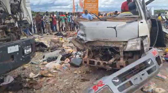 12 dead, 2 critically injured in fatal crash on Nkenkensu highway