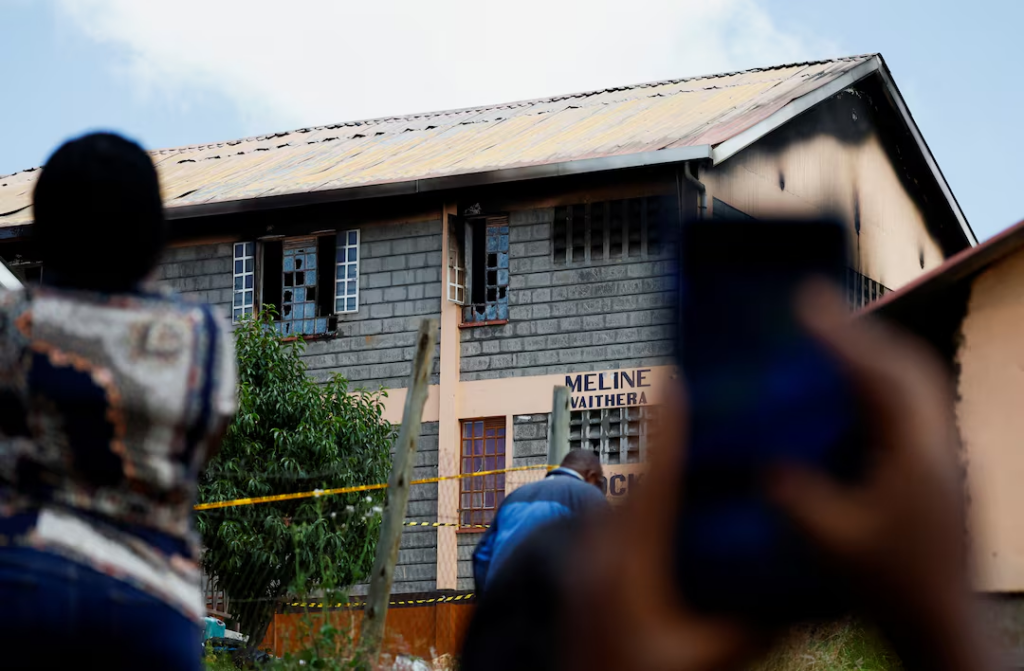 Fire at Kenyan girls school kills 16 students, injures 79