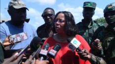 Illegal structures on Ramsar Site pulled down in demolition exercise at Sakumono