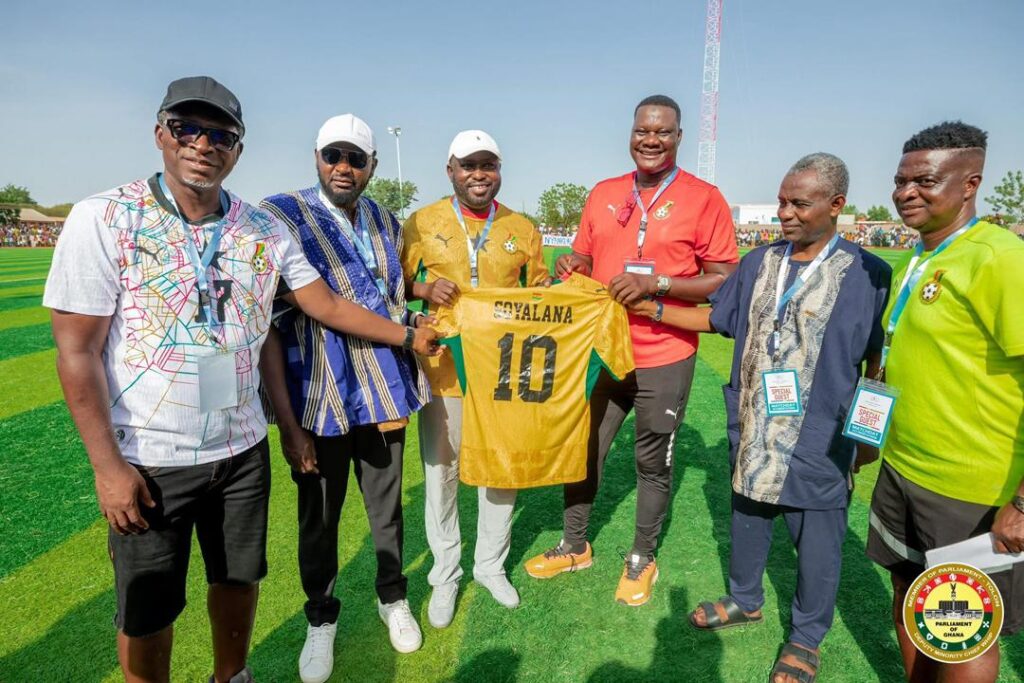 Tolon: Two players from Soyalana Gala...