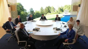 G7 leaders meet in France with Iran and Ukraine high on agenda 