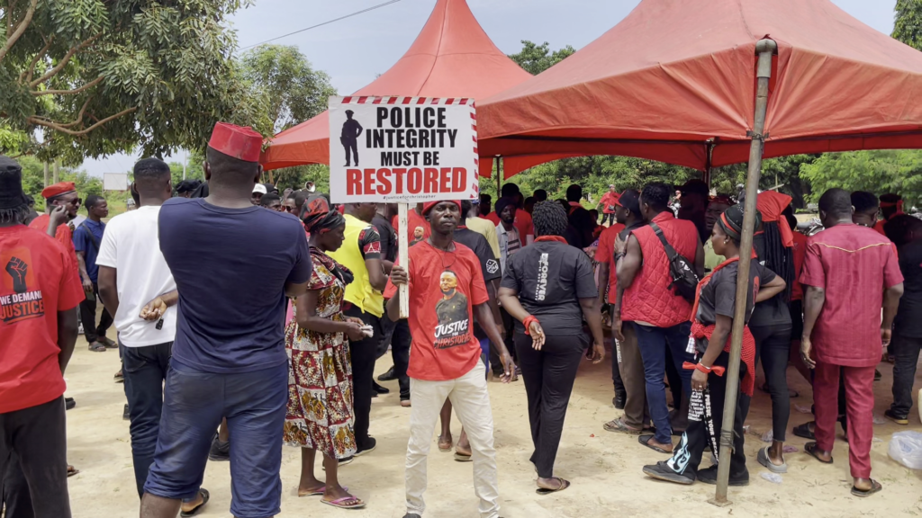 Aflao youth demand justice for slain MoMo...