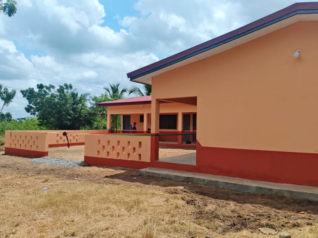 Agotime Ziope MP enhances infrastructure at Takuve Basic Sch