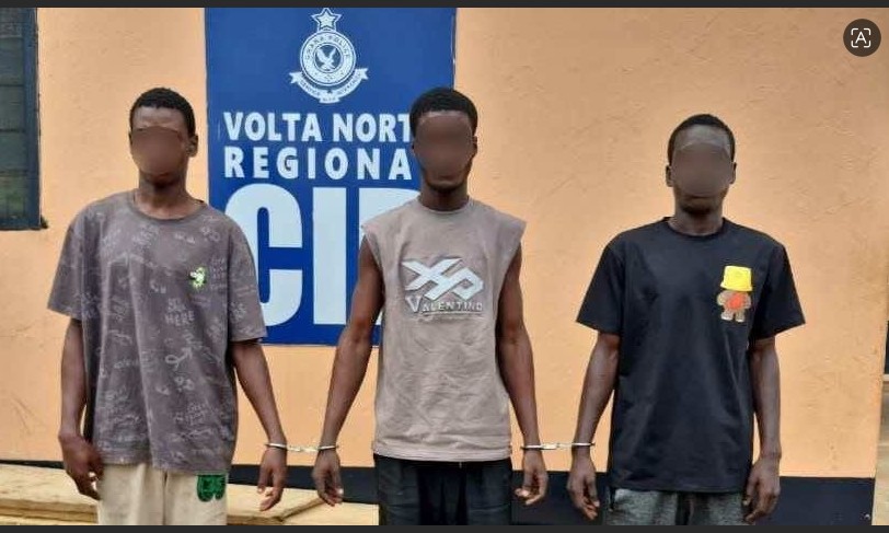 Three former Hohoe E.P. SHS students...