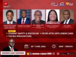 Playback: Ofori-Atta US residency, public sector resignations and student safety took centre stage on Newsfile