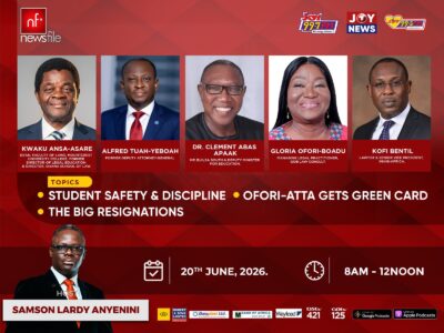 Livestream: Ofori-Atta US residency, public sector resignations and student safety take centre stage on Newsfile