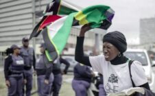 Heavy security in South Africa as anti-migrant protesters take to the streets