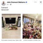Mahama jokes about Father’s Day gifts, compares bouquet haul to First Lady’s Mother’s Day surprise