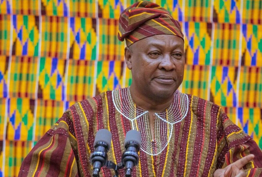 Mahama approval rating drops 9.1 points from 68% to 58.9% bu