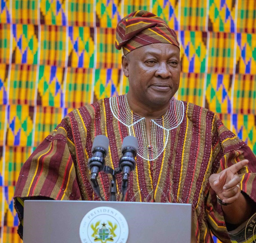Mahama’s approval rating drops to 58.9% but majori