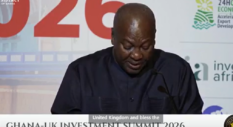 Ghana is accelerating investment in roads, railway, ports—Mahama tells UK investors