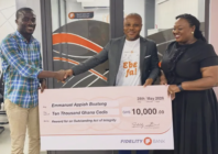 Man who returned GH¢4,000 found at ATM rewarded with GH¢10,000 by Fidelity Bank