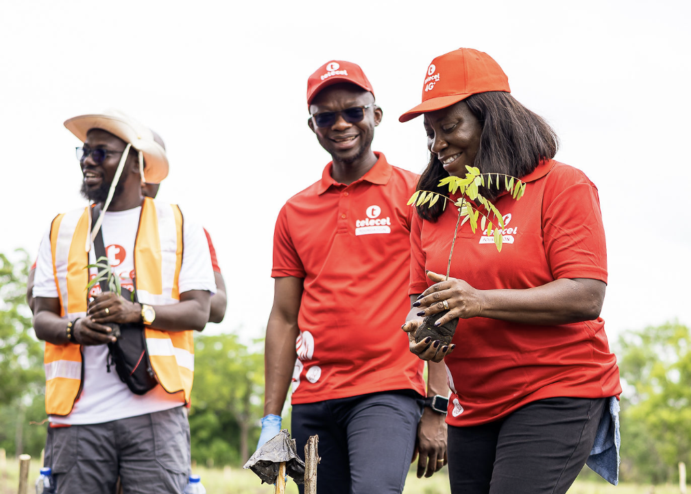 Telecel Ghana plants 10,000 trees, pushing reforestation total to 43,000 trees