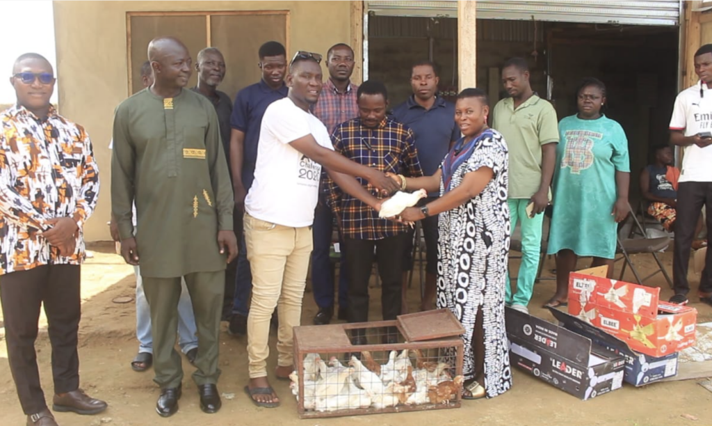 More than 200 South Tongu residents receive Nkoko Nkitinkiti