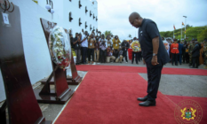 Mahama leads world leaders to observe Juneteenth at Christiansborg Castle