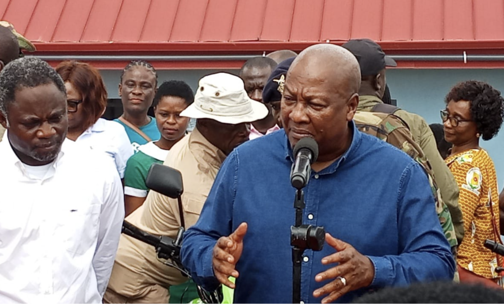 Mahama urges residents to constantly check ...