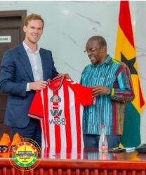Democracy Cup: Sunderland Chairman visits Speaker of Parliament