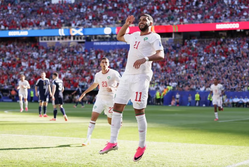 Saibari screamer seals Morocco victory...