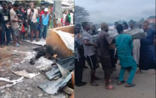 Driver, mate killed in fuel tanker explosion at Adubinsu, Ashanti region
