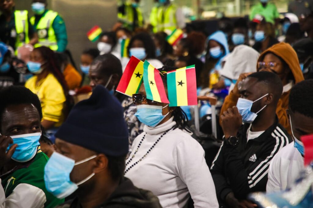 Home at last: 345 more Ghanaians touch down in Accra following raging afrophobia in South Africa
