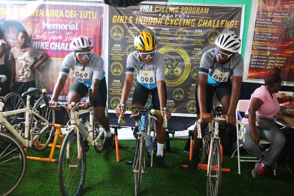 Peki Girls pedal towards success through Vida Cycl