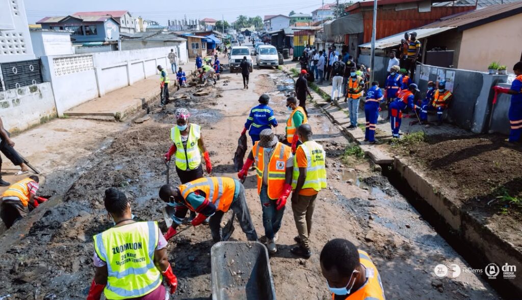 Zoomlion, NADMO, FeDEMS, Dredge Masters and partne