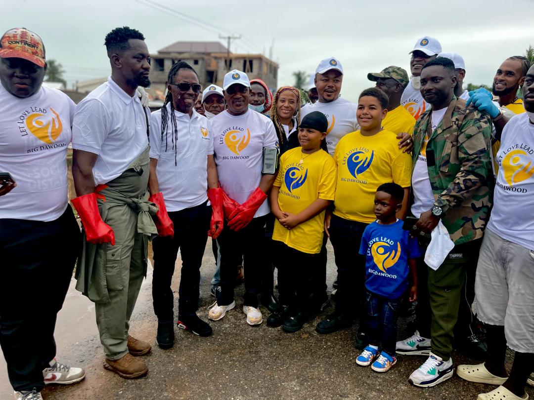Let Love Lead NGO mobilises 3,000 volunteers for Nima sanitation drive to prevent flooding