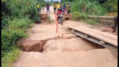 Collapsed Kwaobaah–Nyanoa–Mepom bridge cuts off communities in Upper West Akyem
