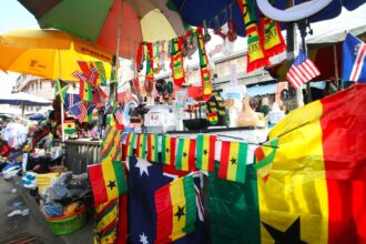 Accra dons national colours as fans rally behind Black Stars ahead of England clash