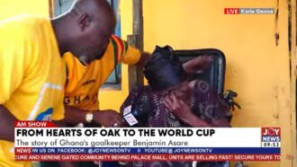 Benjamin Asare’s grandmother sheds tears of joy over his performance in England vs Ghana match