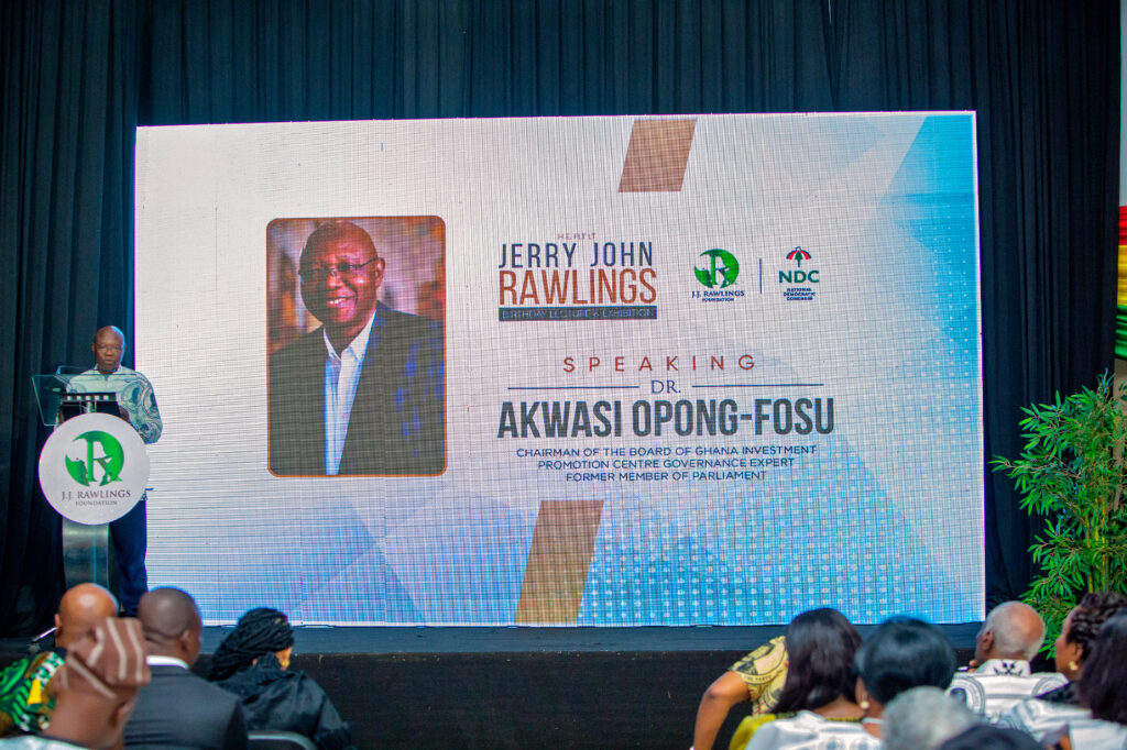 Rawlings' Legacy Is A Serious Matter, Not Just A Name - Opong-Fosu Says