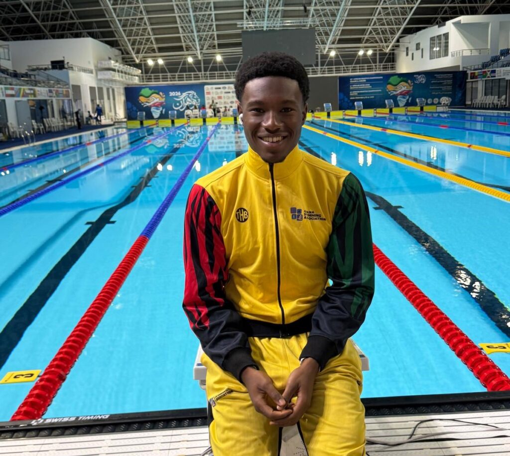 Ghana swimmer Ivan Snowden earns historic...