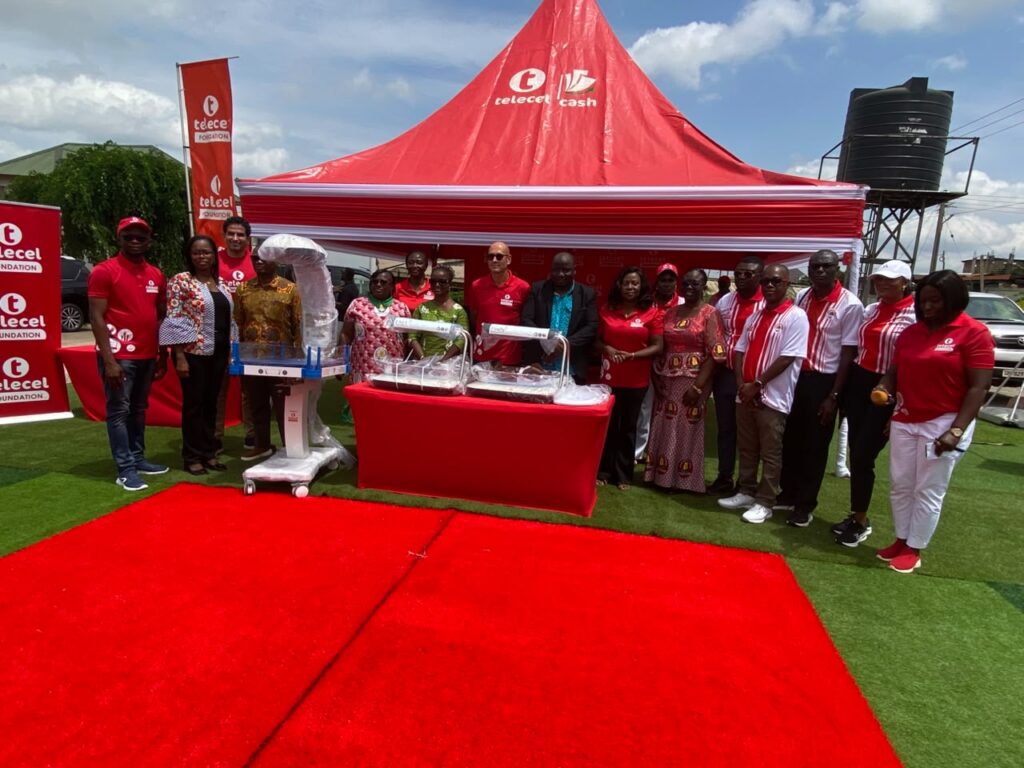Telecel Foundation donates life-saving equipment to Kumasi South Hospital, signs 2-year adoption MoU