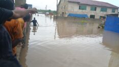 Photos: Heavy flooding leaves parts of Afienya submerged