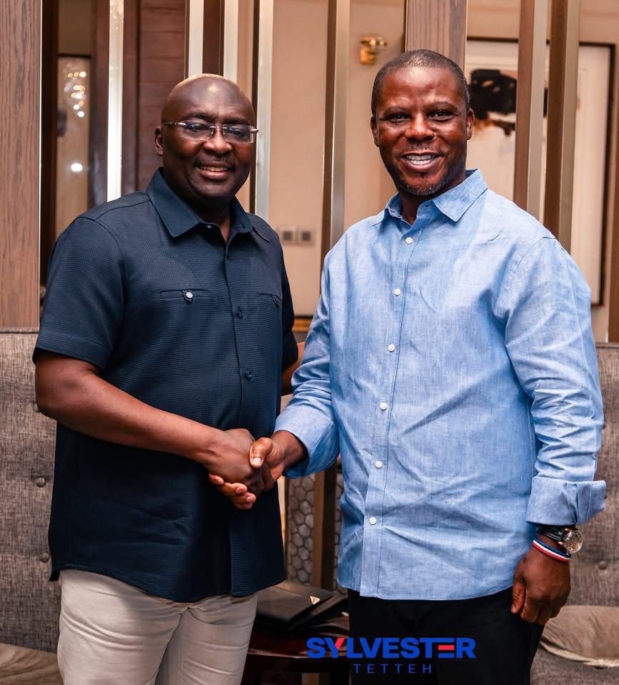 Sylvester Tetteh meets Bawumia, seeks...