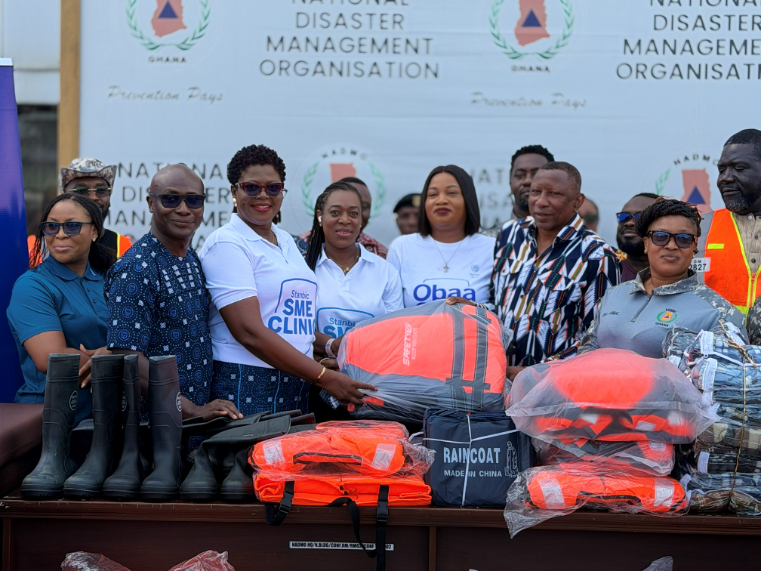 Stanbic Bank donates GH¢400,000 in flood...