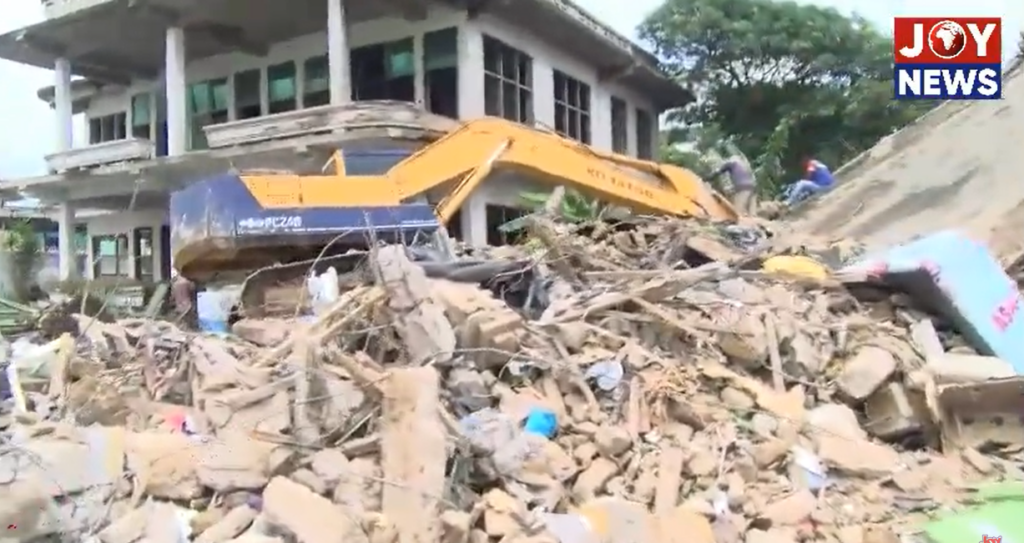 Osu building demolished after structural failure r