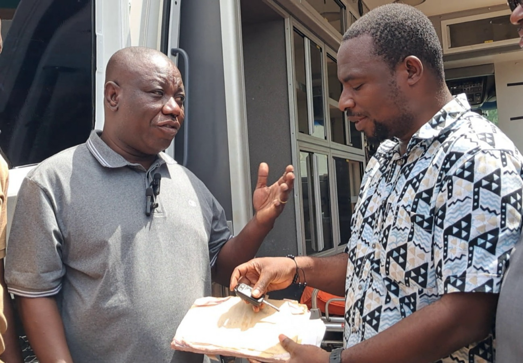 Adongo hands over ambulance, housing for doctors to boost healthcare delivery in Bolgatanga