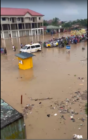 Two feared swept away after River Agyei overflows Kasoa–Domeabra road
