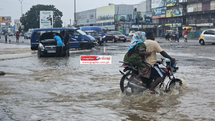 GMet warns of heightened flood risk in Accra as June rainfal