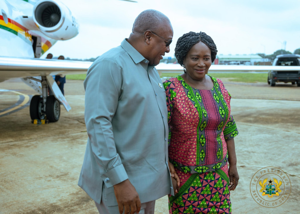 Veep welcomes Mahama home after UK, Belarus visits