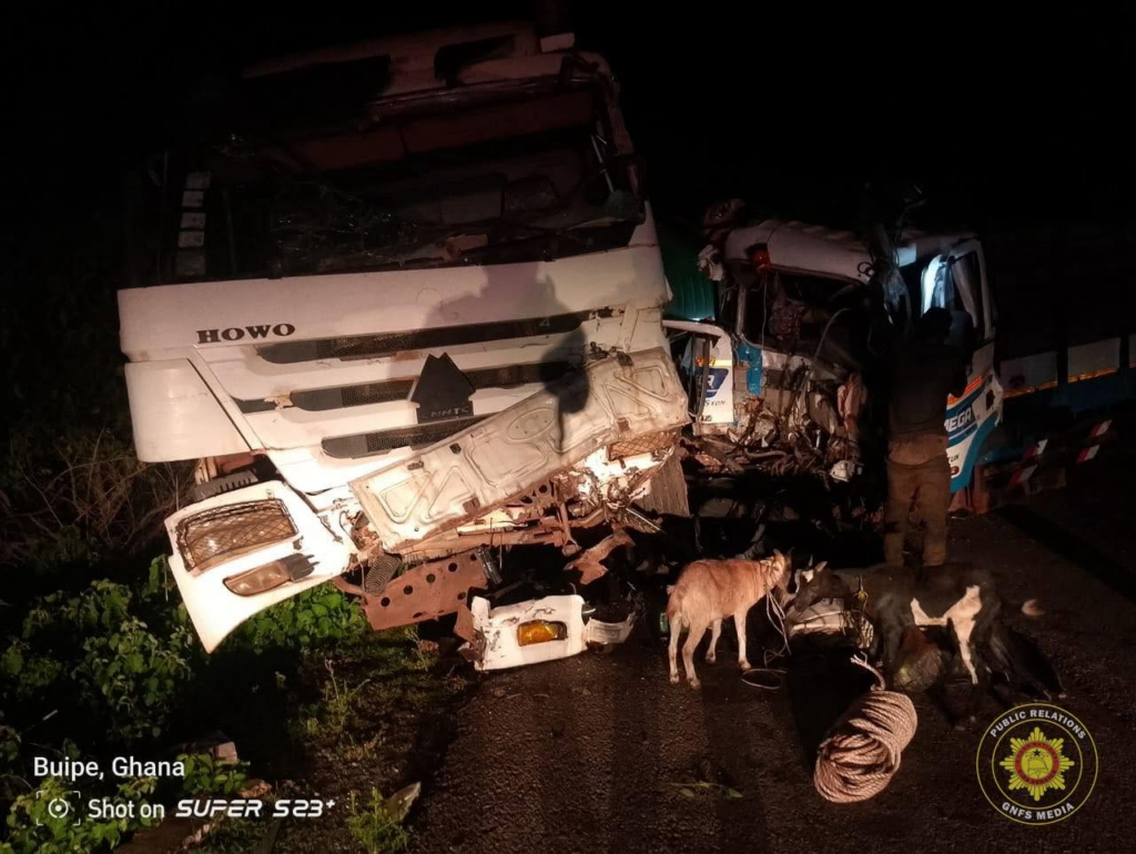 One resued as tanker, KIA Rhino collide on Buipe-T