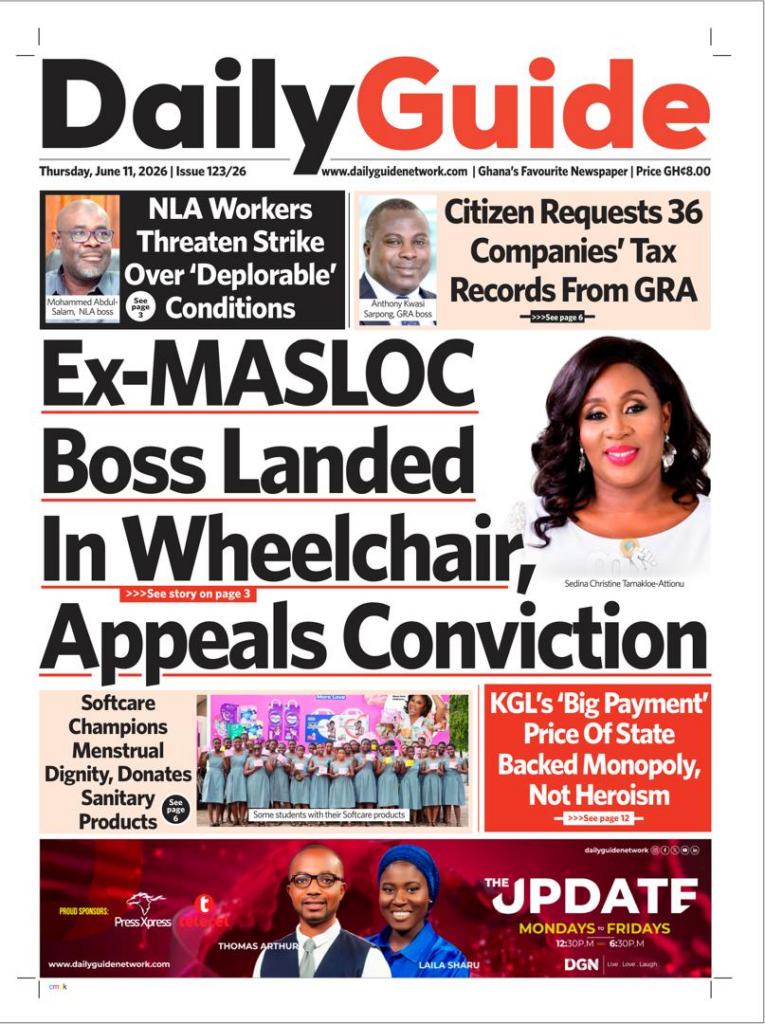 Today’s front pages: Thursday, 11, 2026