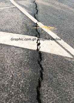 Cracks emerge on Tema Motorway Interchange ...