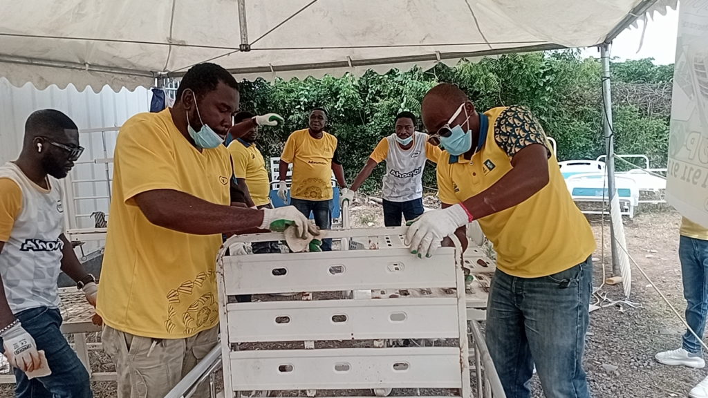MTN refurbishes 300 beds to improve healthcare at Ho Teachin